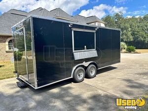 NEW - 8.5' x 20' Concession Trailer with Bathroom & Pro-Fire Suppression for Sale in Georgia!