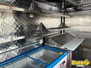 Concession Trailer Ice Cream Trailer Interior Lighting Virginia for Sale