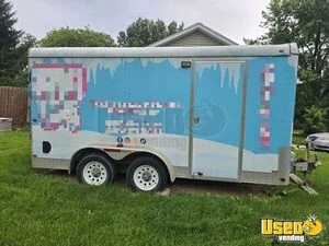 Versatile - 2008 6' x 16' Interstate Concession Trailer Mobile Vending Unit for Sale in Illinois!