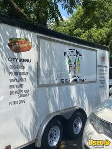 Used 2009 8' x 14' Food Concession Trailer Mobile Street Food Unit for Sale in Illinois!