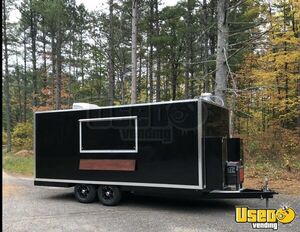 Licensed in 3 States- 2019 8' x 18' Food Concession Trailer Mobile Kitchen w/ Pro-Fire Suppression for Sale in Illinois!