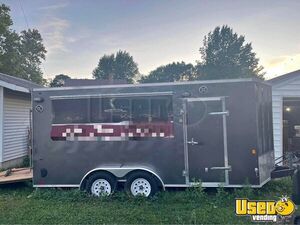 Like-New - 2018 7' x 16' Empty Concession Trailer | Mobile Street Vending Unit for Sale in Illinois!