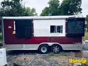 2012 - 8' x 18' Food Concession Trailer with 2023 Kitchen Build-Out for Sale in Illinois!