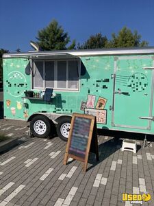 Turnkey - 2018 7' x 16' Crepe Concession Trailer Mobile Vending Unit for Sale in Indiana!