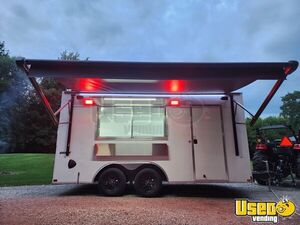 NEW - 2024 8.5' x 16' Empty Concession Trailer | DIY Trailer for Sale in Indiana!