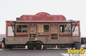 24' Food Concession Trailer Mobile Vending Unit with Bathroom for Sale in Iowa!