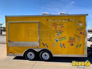 2012 8.5' x 16' Food Concession Trailer | Mobile Vending Trailer for Sale in Iowa!