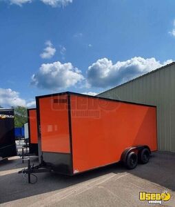 Ready to Outfit BRAND NEW 2022 7' x 16' Empty Concession Vending Trailer for Sale in Kentucky!