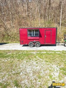 NEW - 2026 7' x 16' Quality Cargo Food Concession Trailer for Sale in Kentucky!