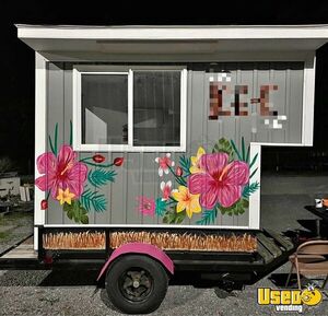 Like New 2022 - 6' x 10' Shaved Ice Concession Trailer for Sale in Kentucky!