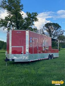 2016 Freedom Kitchen and Catering Food Trailer with Porch for Sale in Kentucky!