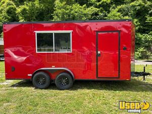 NEW - 2025 7' x 16' Quality Cargo Trailer | Food Concession Trailer for Sale in Kentucky!