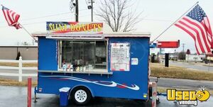 Turnkey - 2011 6.5' x 12' Mini Donut and Coffee Trailer Mobile Coffee and Doughnuts Shop for Sale in Kentucky!
