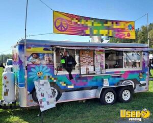 Concession Trailer Kitchen Food Trailer Concession Window Tennessee for Sale