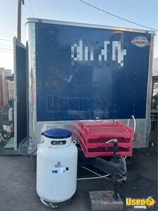 Concession Trailer Kitchen Food Trailer Refrigerator Oregon for Sale
