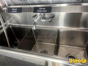 Concession Trailer Kitchen Food Trailer Stainless Steel Wall Covers Texas for Sale