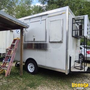 Compact 2023 8' x 10' Concession Trailer Mobile Vending Unit for Sale in Louisiana!