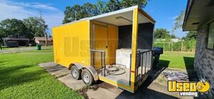 2020 Cargo Craft Basic Street Food V-Nose Double Axle Concession Trailer w/ Porch  for Sale in Louisiana!