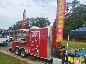 Preowned 2019 - 7' x 14' Concession Food Trailer | Mobile Food Unit for Sale in Louisiana!