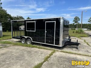 New - 2023 8.5' x 14'  Concession Trailer with 8' Porch for Sale in Louisiana!