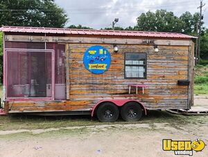 2021 7.5' x 22' Concession / Seafood Boil Trailer with Screened Porch for Sale in Louisiana!