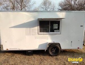 Brand New 2022 Look 6' x 14' Empty Food Concession Trailer for Sale in Michigan!