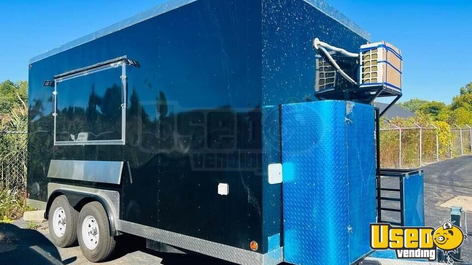 LikeNew 8' x 16' Kitchen Food Concession Trailer Mobile Food Unit for Sale in Michigan