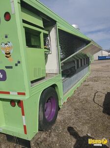 2005 8' x 28' Custom Food Trailer with Hydraulic Lifts and Bathroom for Sale in Michigan!