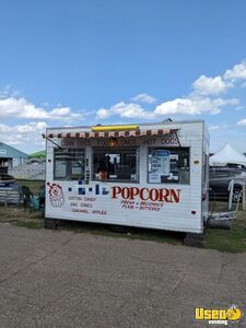 Vintage 1972 7' x 17' Carnival Style Food Concession Trailer for Sale in Minnesota!