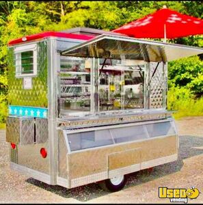 4' x 8' Compact Self Contained Food Concession Trailer Cart for Sale in Mississippi!