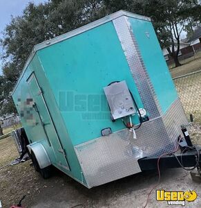 2016 Diamond Cargo 7' x 16' Used Street Food Concession Trailer for Sale in Mississippi!