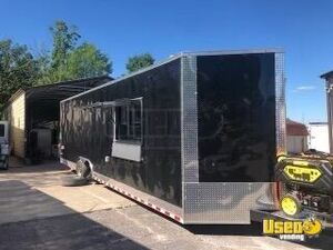 LIKE NEW 2022 - 30' Freedom Food Concession Trailer with Bathroom for Sale in Mississippi!