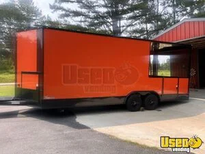 2025 8.5' x 16' Food Concession Trailer with 6' Porch Mobile Vending Unit for Sale in Mississippi!