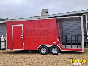 2019 Freedom Street Food Unit | Food Concession Trailer with Open Porch for Sale in Mississippi!