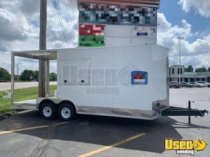2020 Unfinished Concession Trailer with Porch / Mobile Business Trailer for Sale in Missouri!