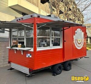 Used - 7' x 14' Concession Trailer | Mobile Street Vending Unit for Sale in Missouri!