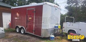 Licensed - Turn Key Food Concession Trailer with Ford F350 Truck and Inventory for Sale in Missouri!