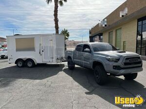 Ready to Outfit 2021 Haulmark Utility 7' x 14' Empty Food Concession Trailer for Sale in Nevada!