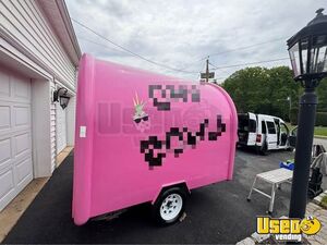 Compact 2021 Smoothie & Acai Bowl Catering Concession Trailer for Sale in New Jersey!