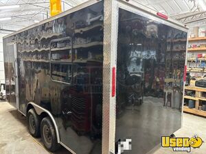 2021 Concession Trailer with Bathroom and Seating Area for Sale in New Mexico!