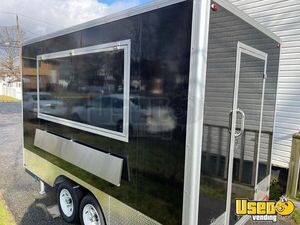Never Used and Clean - 2023 12' x 6' Street Food Concession Trailer for Sale in New York!