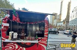Chocolate Fruit Concession Trailer Compact Mobile Street Vending Unit for Sale in New York!