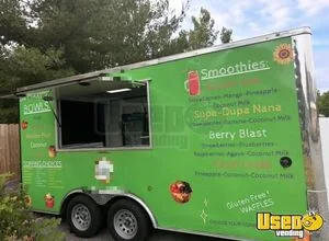 2020 8' x 16'  Acai and Smoothie Concession Trailer Mobile Vending Unit for Sale in New York!