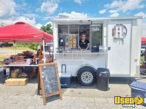 Compact 2019 - 7' x 10' Mobile Street Food Concession Trailer for Sale in North Carolina!