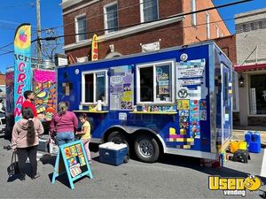 2023 8.5’ x 16’ Coffee and Ice Cream Concession Trailer for Sale in North Carolina!