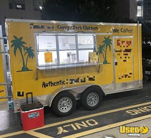 Like New 2021 - 7' x 14' Quality Cargo Food Concession Trailer | Mobile Food Unit for Sale in North Carolina!