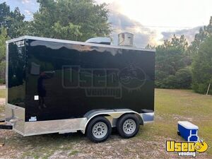 Like New - 2024 6' x 12' Food Concession Trailer Mobile Street Food Unit for Sale in North Carolina!