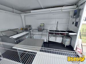 7' x 12' Ready to Work Compact Mobile Food Concession Trailer for Sale in North Carolina!