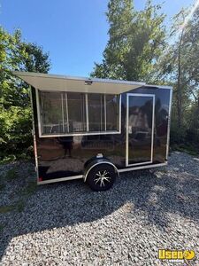 Versatile 2024 - 7' x 12' Food Concession Trailer Mobile Vending Unit for Sale in North Carolina!
