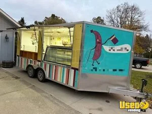 Versatile - 2018 8' x 16' Food Concession Trailer Mobile Vending Unit for Sale in North Dakota!